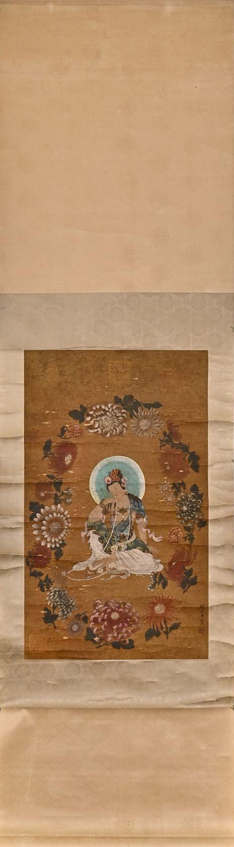日本松町古美閻立本 觀音像