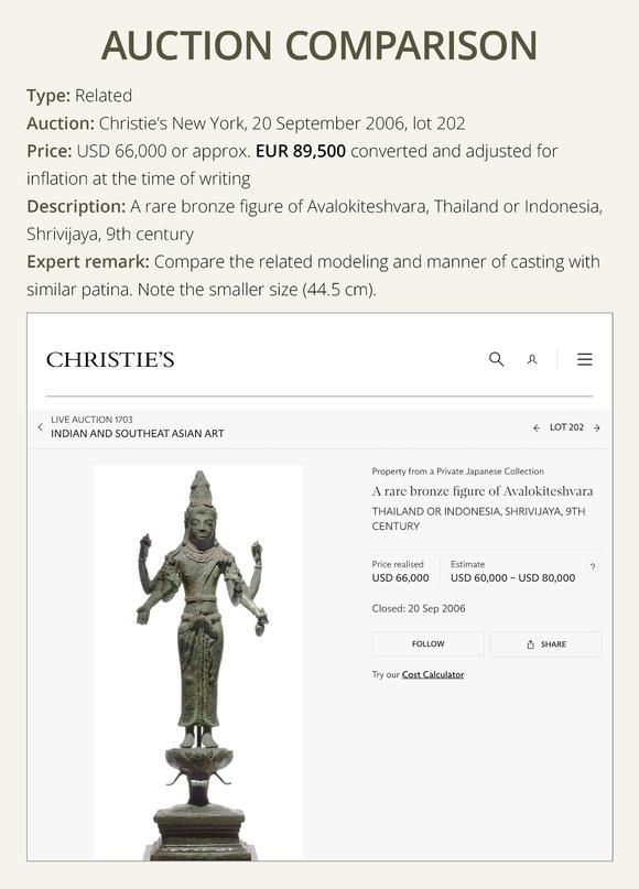 Galerie Zacke? A LARGE AND HIGHLY IMPORTANT BRONZE FIGURE OF THE ENTHRONED BUDDHA, SRIVIJAYA EMPIRE, SUMATRA, 8TH-10TH CENTURY