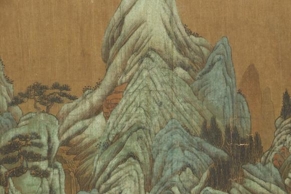 You Need  趙伯駒 萬裏江山圖卷  絹本 