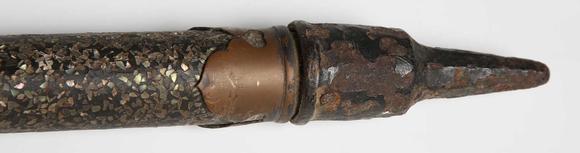 TooveysA fine Japanese fukuro-yari, Edo period, with socketed heavy