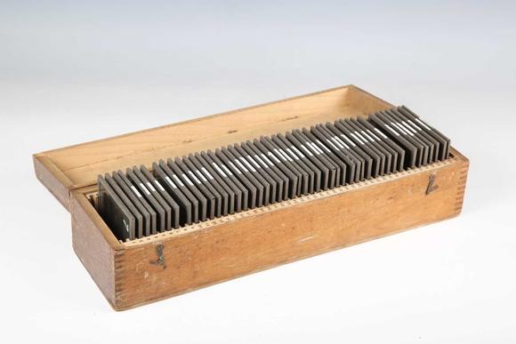 TooveysA collection of early 20th century magic lantern slides rela