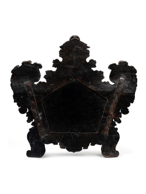 Marcopolo AuctionsA LARGE SILVER CARTAGLORIA ON WOODEN CORE, Venice, 18th century