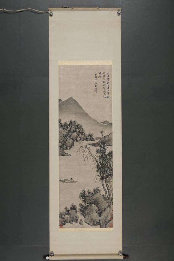 東京SAKURA拍賣（東京櫻花拍賣）沈周 秋水扁舟