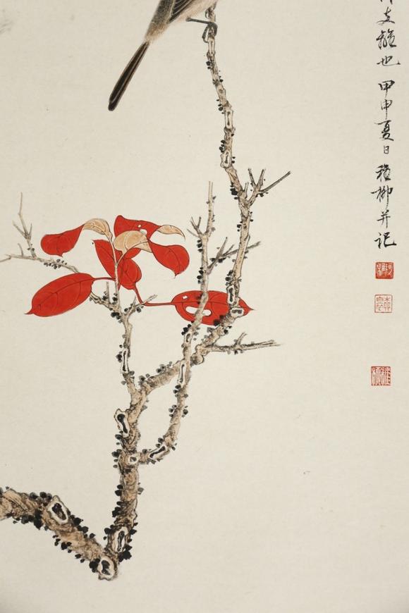 東京SAKURA拍賣（東京櫻花拍賣）謝稚柳 花鳥