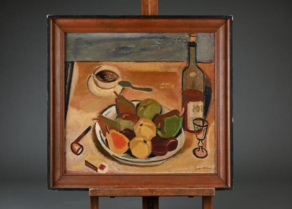 Loeckx AuctioneersGust De Smet (1934): painting (o/c) \'still life wi…