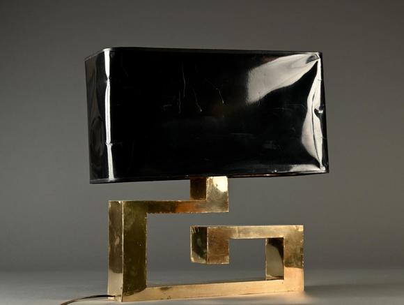 Loeckx AuctioneersMid-century lamp in brass (*)…