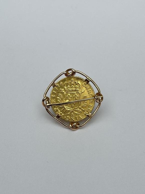 Loeckx AuctioneersLouis XVI: Louis d\'or aux palmes, a rare gold coin…