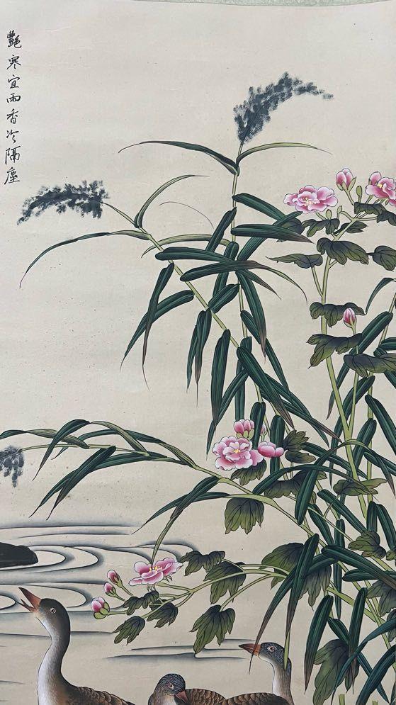 日本松町古美陳之佛 花鳥圖