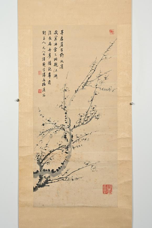 三杉美術(shù)金學(xué)儀、白蕉 墨梅