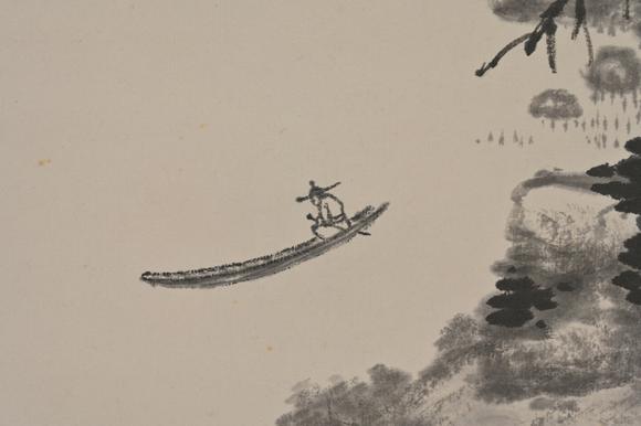 三杉美術(shù)李鼎遺 山水