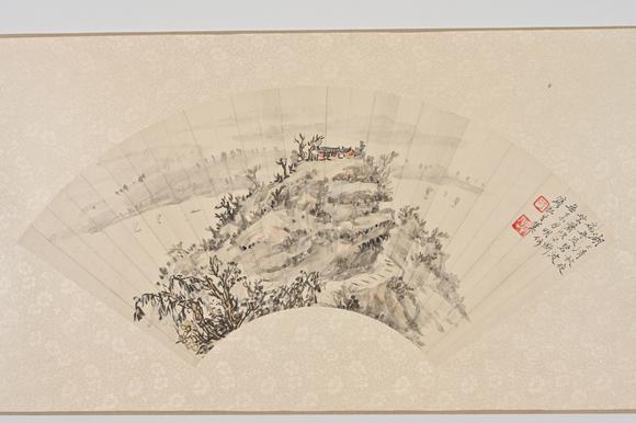 三杉美術(shù)黃賓虹 湖上清秋