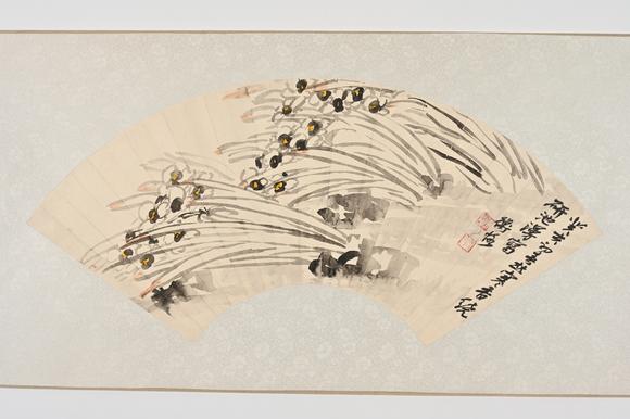 三杉美術(shù)陳師曾 蘭石圖