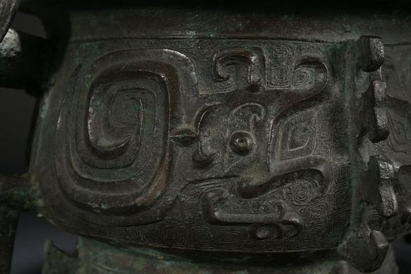 三杉美術(shù)周 銅饕餮簋