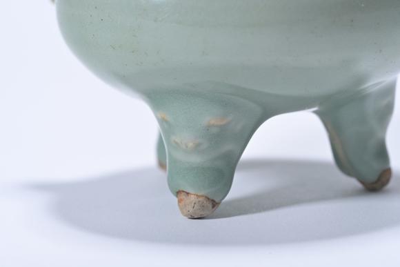 三杉美術(shù)明 龍泉青磁三獸足爐