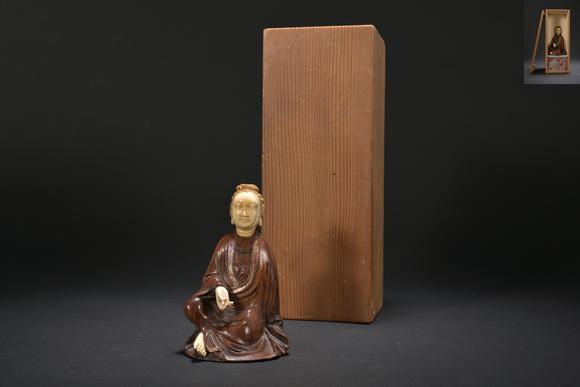 三杉美術(shù)黃楊木人物