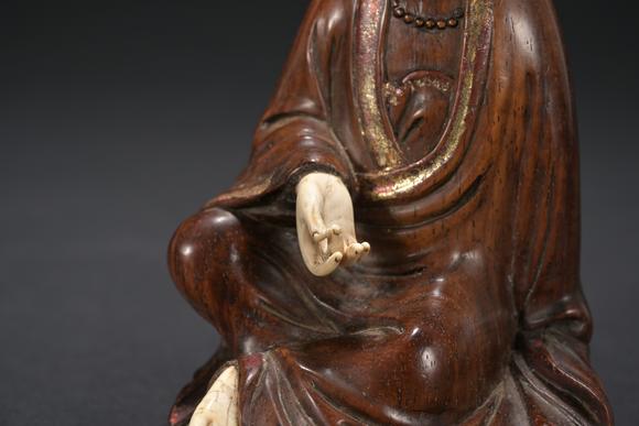 三杉美術(shù)黃楊木人物