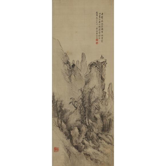 東京飛鳥方?jīng)?仿古山水