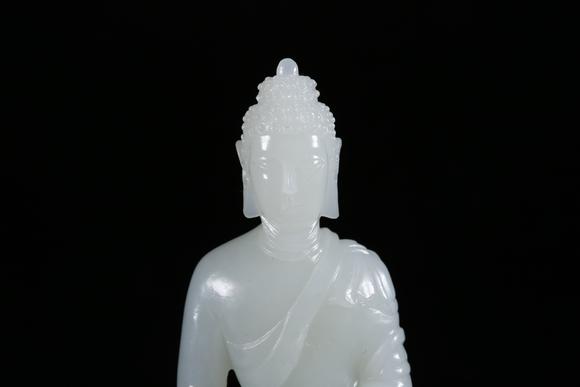 千葉大和和田玉雕釋迦摩尼造像