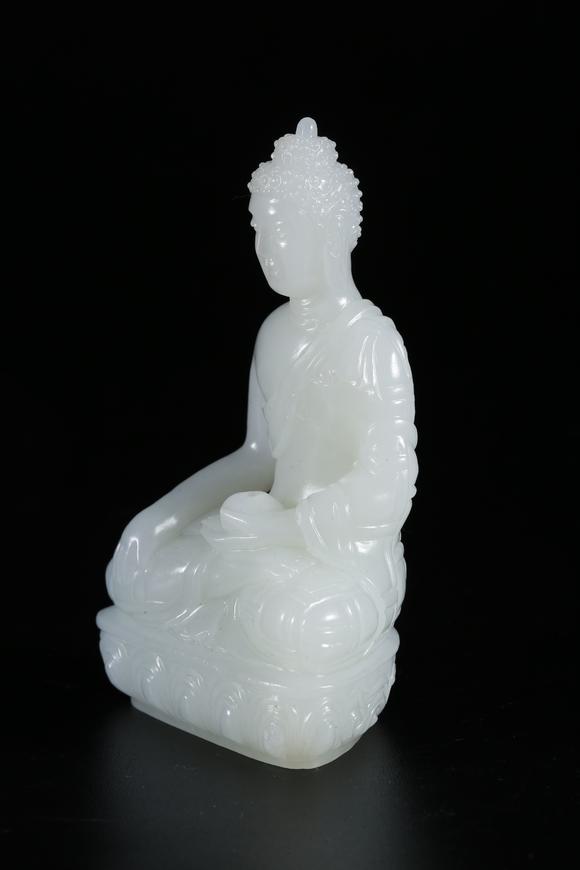 千葉大和和田玉雕釋迦摩尼造像