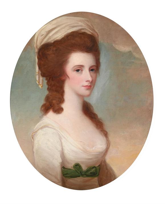 DreweattsGEORGE ROMNEY (BRITISH 1734-1802), PORTRAIT OF MISS COPLEY