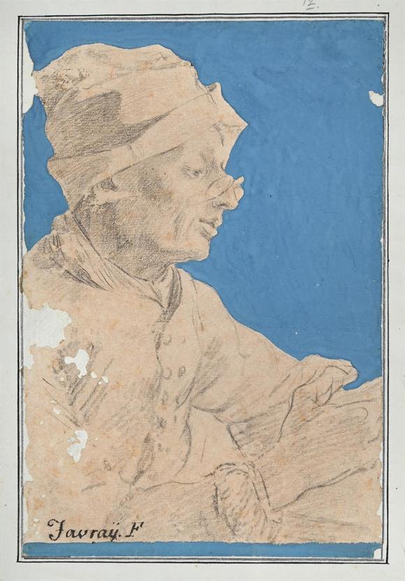 DreweattsCIRCLE OF ANTOINE DE FAVRAY (FRENCH 1706-1798), A MAN READING; SEATED WOMAN (2)