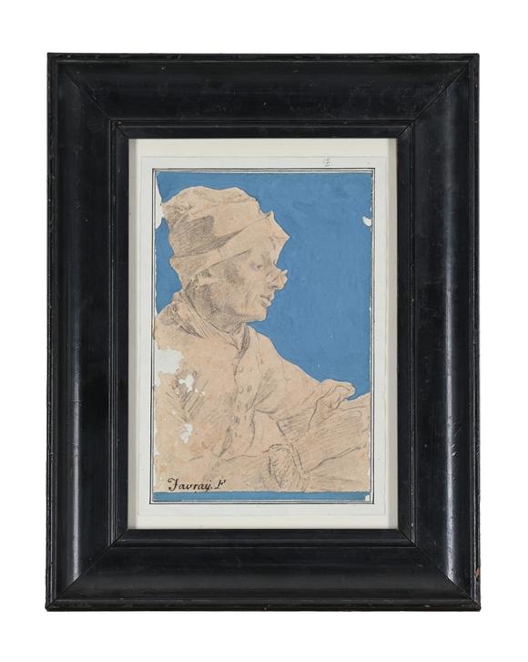DreweattsCIRCLE OF ANTOINE DE FAVRAY (FRENCH 1706-1798), A MAN READING; SEATED WOMAN (2)