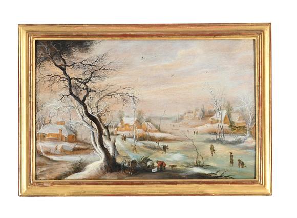 DreweattsFLEMISH SCHOOL (17TH CENTURY), WINTER LANDSCAPE