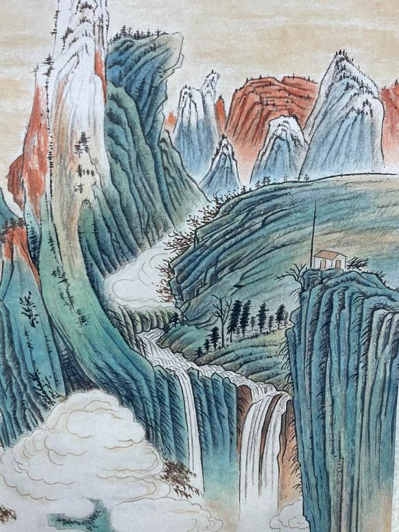 北京寶蘊張大千 山水
