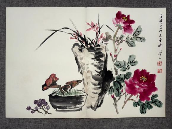 北京寶蘊(yùn)王雪濤 花鳥十二開冊(cè) 