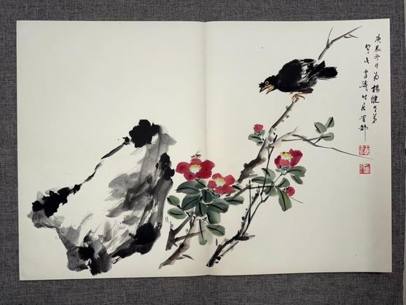 北京寶蘊(yùn)王雪濤 花鳥十二開冊(cè) 