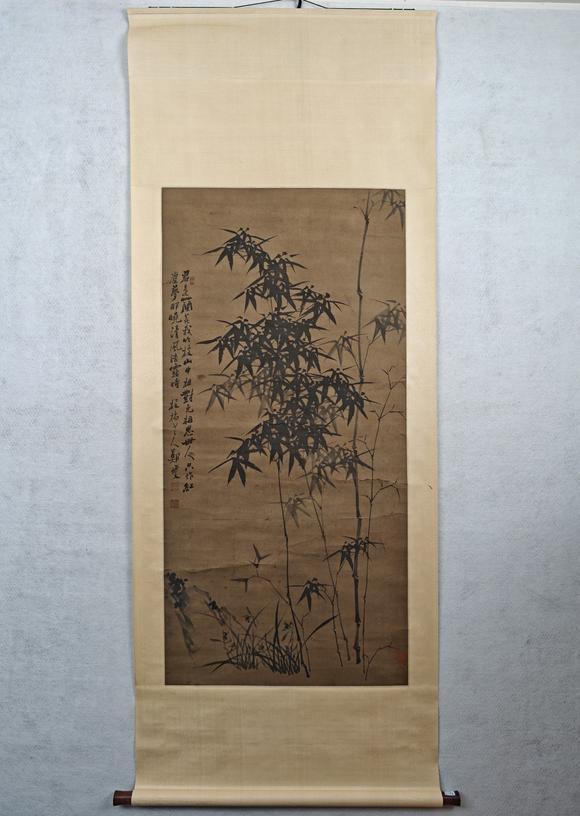 京都粵盛美術(shù)鄭板橋/墨竹