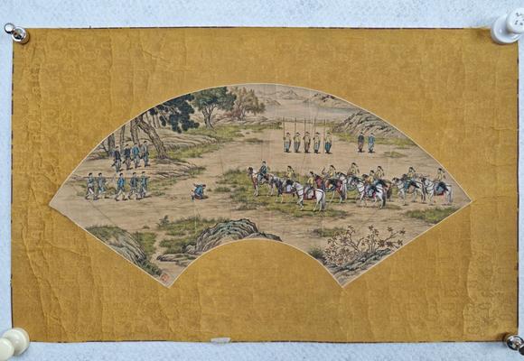 京都粵盛美術(shù)郎世寧/狩獵圖
