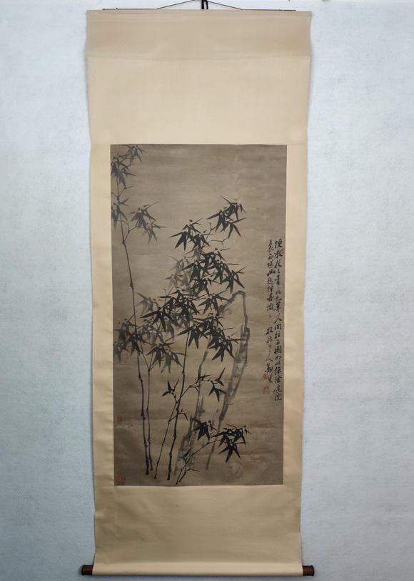 京都粵盛美術(shù)鄭板橋/竹石