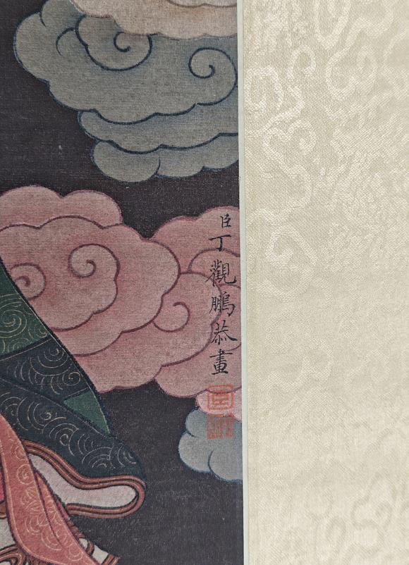 京都粵盛美術(shù)丁觀鵬/佛像