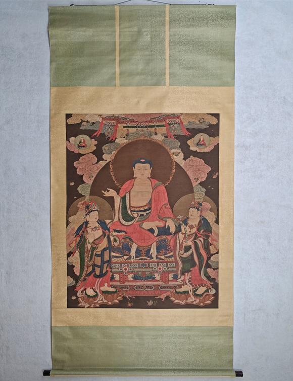 京都粵盛美術(shù)丁觀鵬/佛像