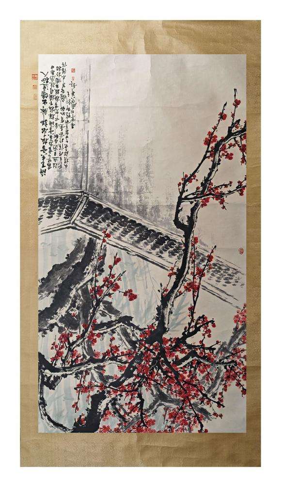 京都粵盛美術(shù)于希寧/紅梅