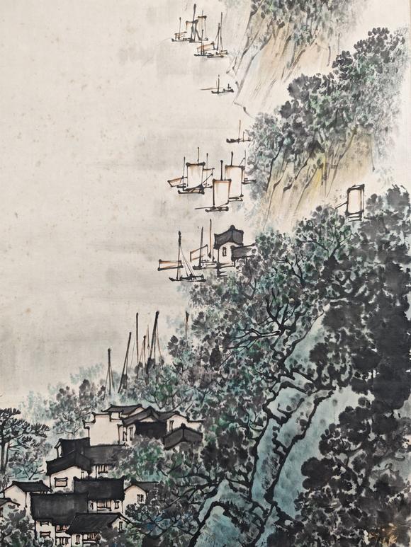 京都粵盛美術(shù)宋文治/太湖春色