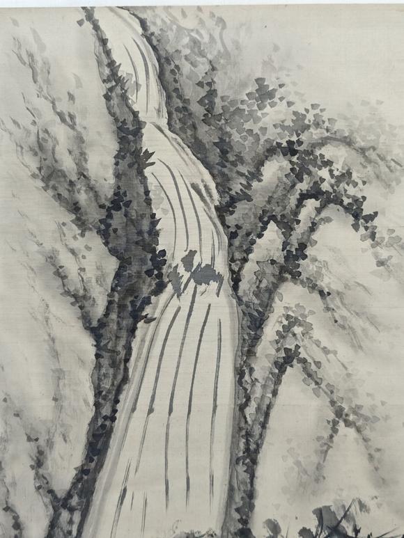 京都粵盛美術(shù)關(guān)山月、高劍父/山水