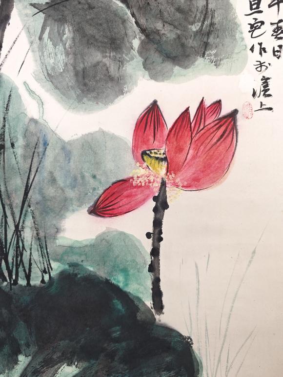 京都粵盛美術(shù)劉旦宅/荷花