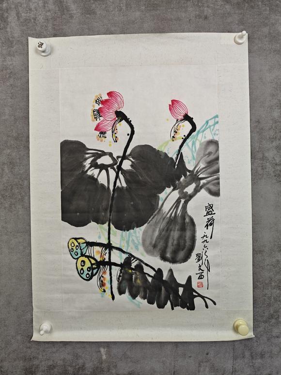 京都粵盛美術(shù)劉文西/盛荷