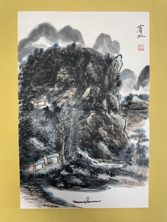 北京寶蘊黃賓虹 山水十二開冊