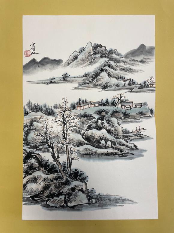 北京寶蘊(yùn)黃賓虹 山水十二開冊