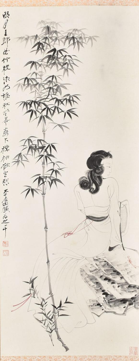 北京寶蘊張大千 人物