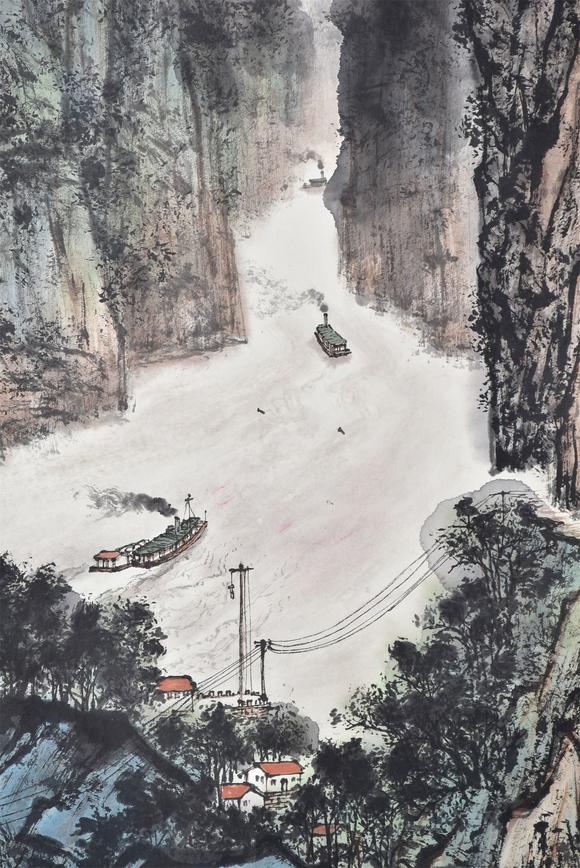 北京寶蘊黃純堯 山水