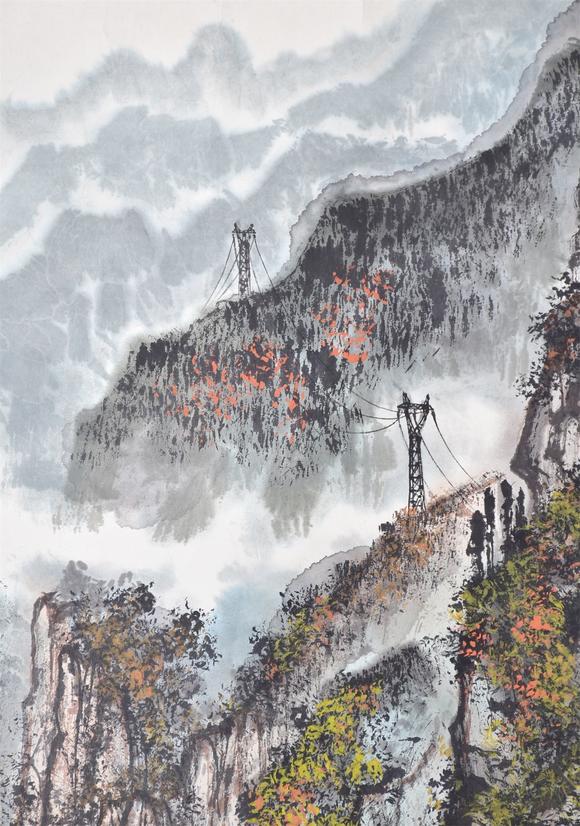 北京寶蘊(yùn)黃純堯 山水