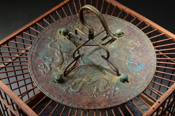 北京寶蘊(yùn)創(chuàng)匯期 龍紋四方形鳥籠