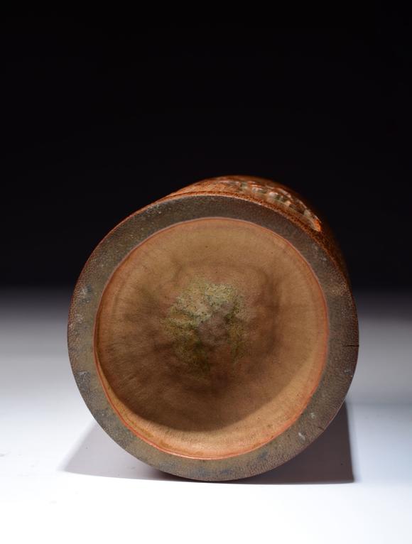 北京寶蘊(yùn)清 秋色圖竹雕筆筒