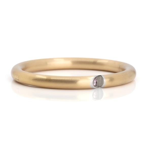 WettmannDiamantarmreif mit Fancy Intense Pink Diamant