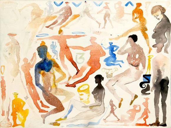 WettmannCornelia Schleime (1953 Berlin) (F)