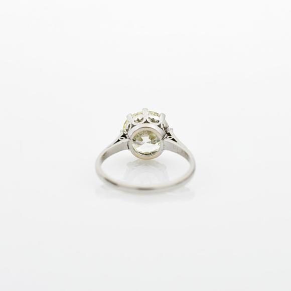 WettmannSolit?r Diamantring ca. 4,8 ct